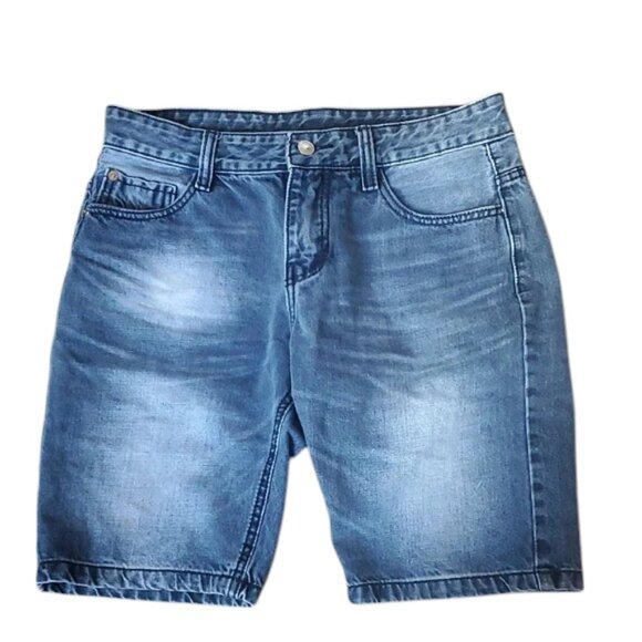 Dsquared Men's Blue Denim Shorts - Picture 1 of 7